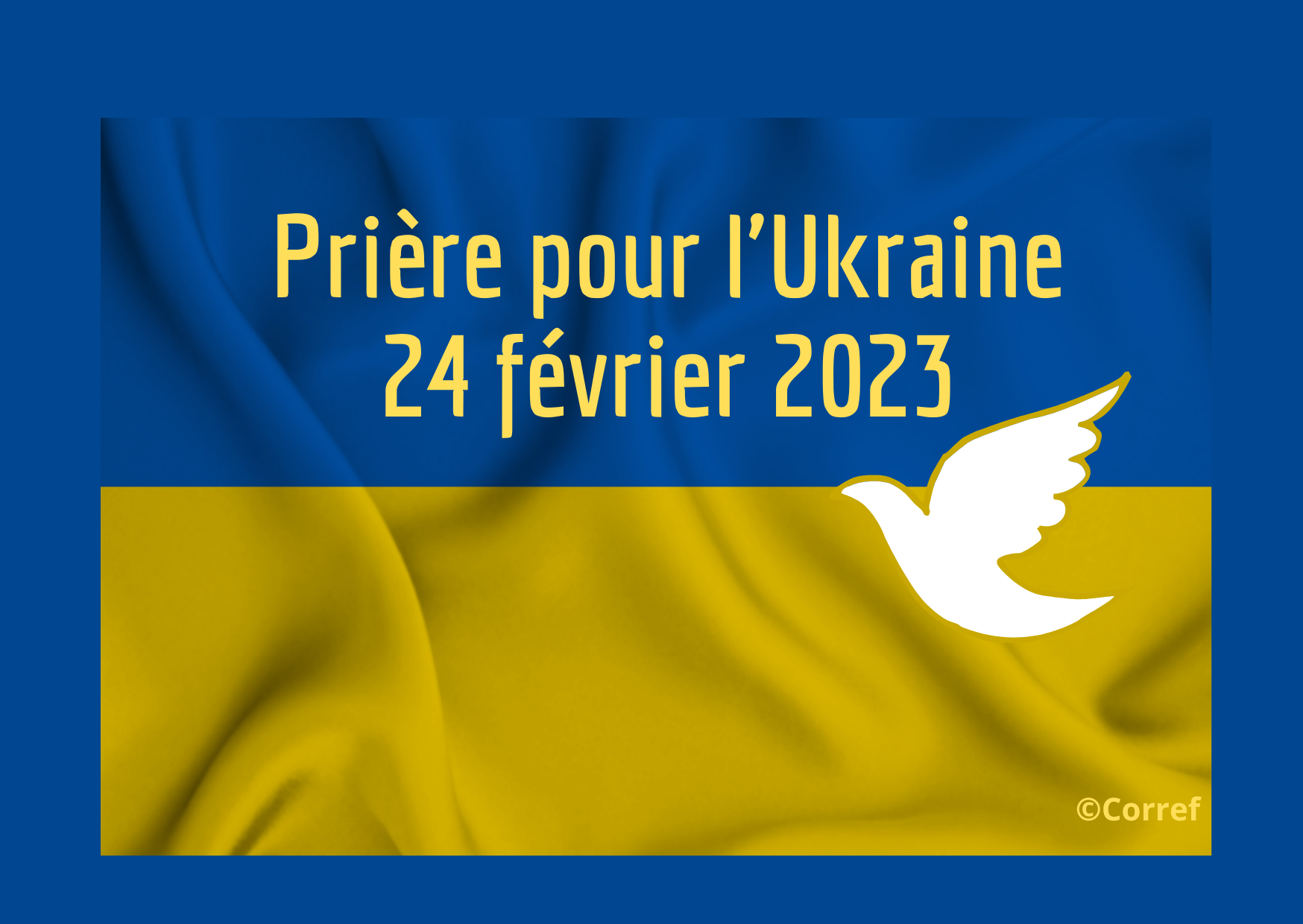 Lire la suite à propos de l’article Jeûner et prier pour l’Ukraine le 24 février 2023