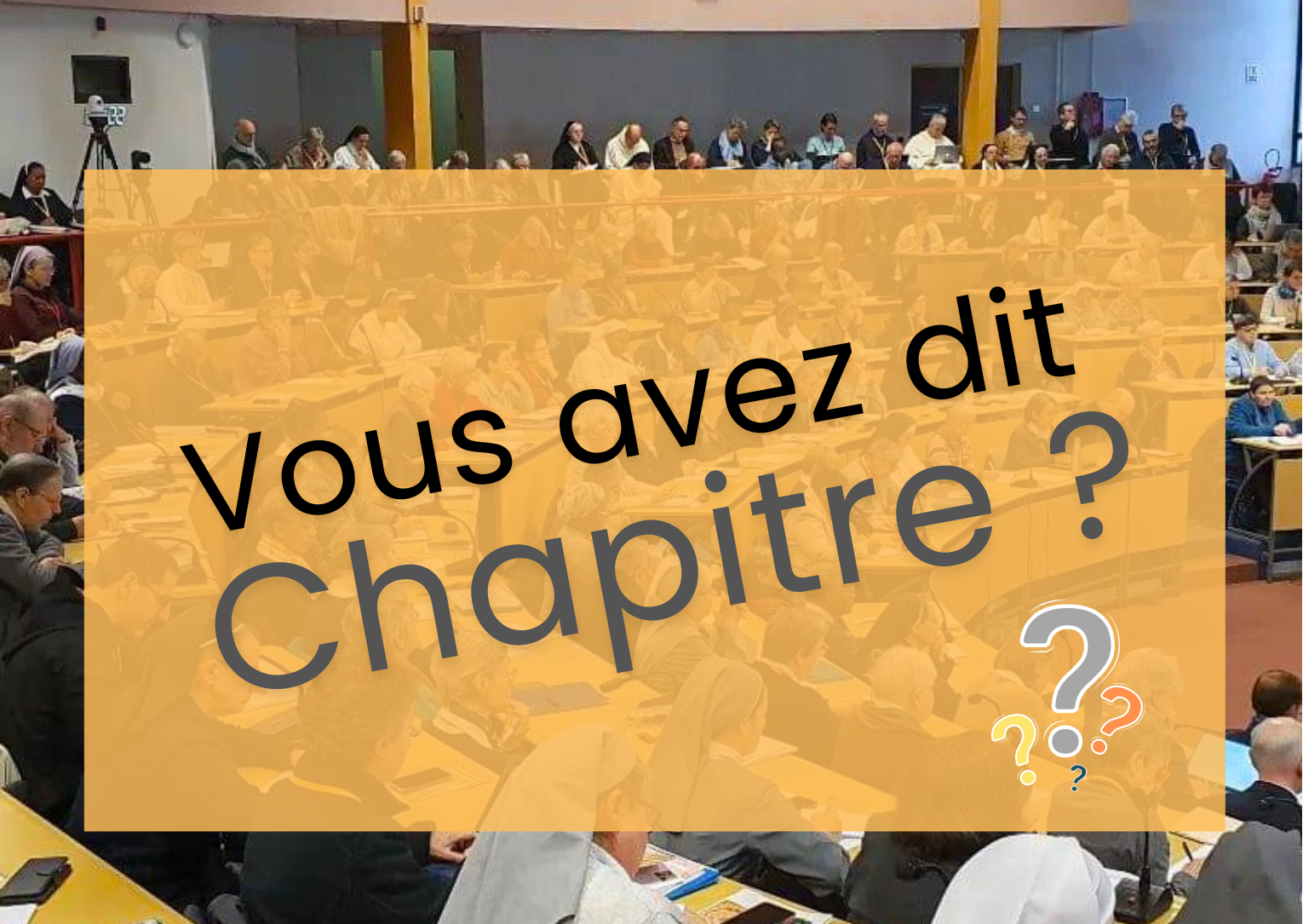 Lire la suite à propos de l’article Vous avez dit « Chapitre »?