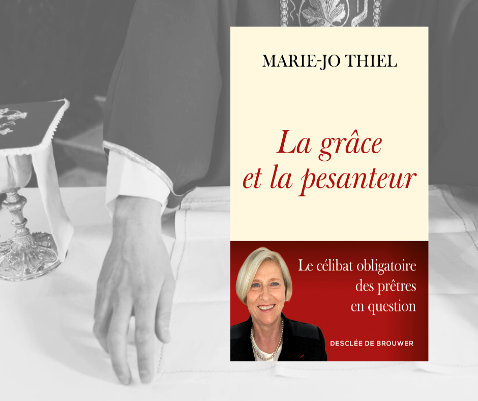 Lire la suite à propos de l’article Livre « La grâce et la pesanteur : le célibat obligatoire des prêtres en question » par Marie-Jo Thiel